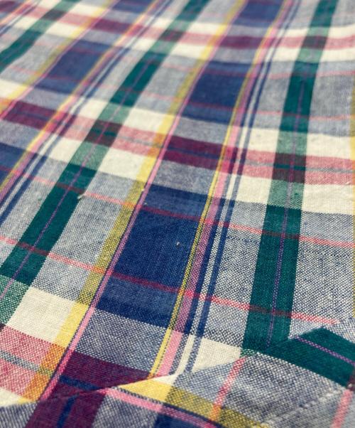 POLO RALPH LAUREN（ポロ・ラルフローレン）POLO RALPH LAUREN (ポロ・ラルフローレン) マドラスチェックシャツ マルチカラー サイズ:Lの古着・服飾アイテム