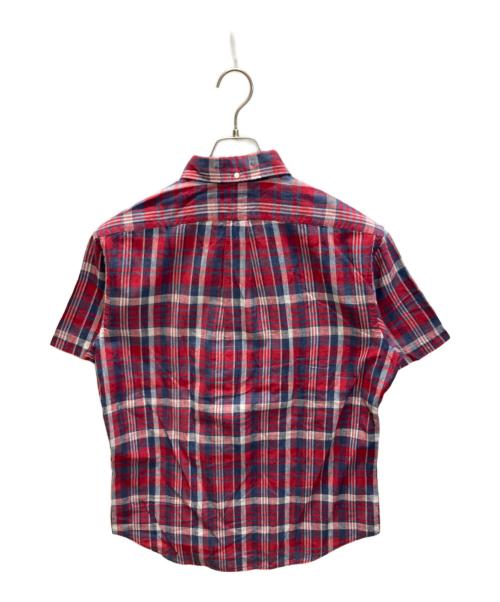 POLO RALPH LAUREN（ポロ・ラルフローレン）POLO RALPH LAUREN (ポロ・ラルフローレン) マドラスチェックシャツ レッド サイズ:Mの古着・服飾アイテム