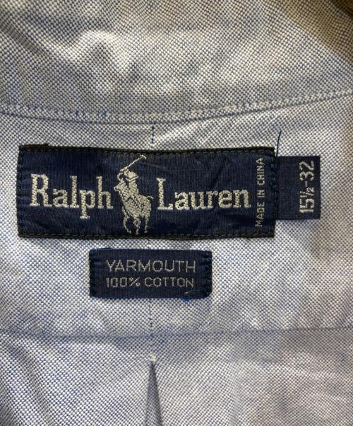 POLO RALPH LAUREN（ポロ・ラルフローレン）POLO RALPH LAUREN (ポロ・ラルフローレン) オックスフォードシャツ ブルー サイズ:15 1/2の古着・服飾アイテム