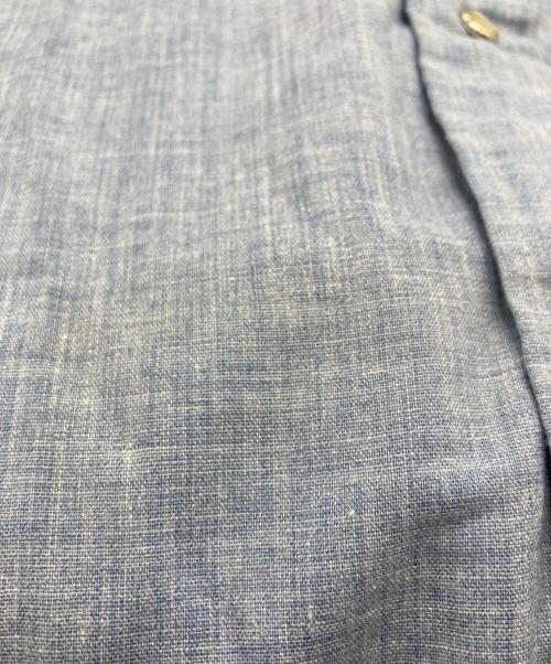 LEE（リー）LEE (リー) 切替ウエスタンシャツ ブルー×レッド サイズ:SIZE 15 1/2の古着・服飾アイテム