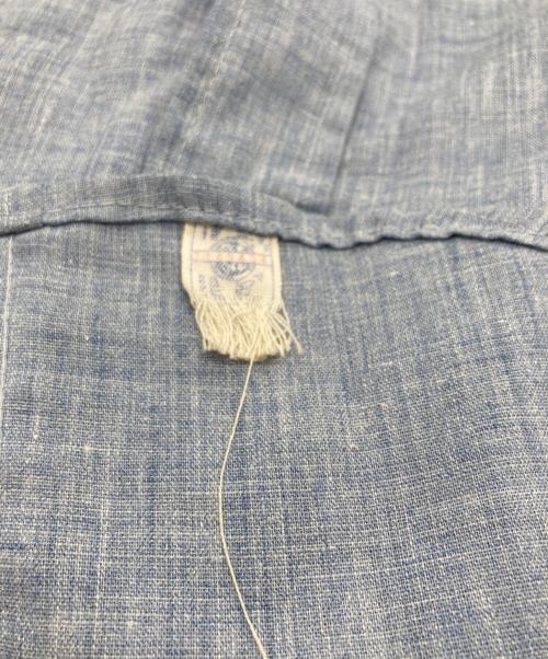 LEE（リー）LEE (リー) 切替ウエスタンシャツ ブルー×レッド サイズ:SIZE 15 1/2の古着・服飾アイテム