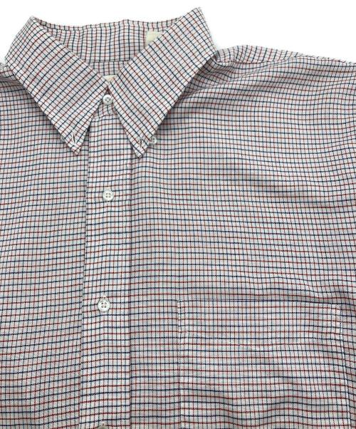 BROOKS BROTHERS（ブルックスブラザーズ）BROOKS BROTHERS (ブルックスブラザーズ) BROOKS GATE ボタンダウンチェックシャツ ホワイト×レッド サイズ:SIZE 16 1/2-35の古着・服飾アイテム