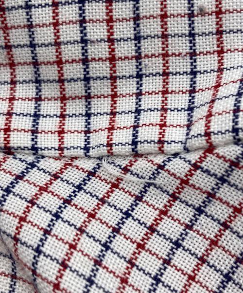 BROOKS BROTHERS（ブルックスブラザーズ）BROOKS BROTHERS (ブルックスブラザーズ) BROOKS GATE ボタンダウンチェックシャツ ホワイト×レッド サイズ:SIZE 16 1/2-35の古着・服飾アイテム