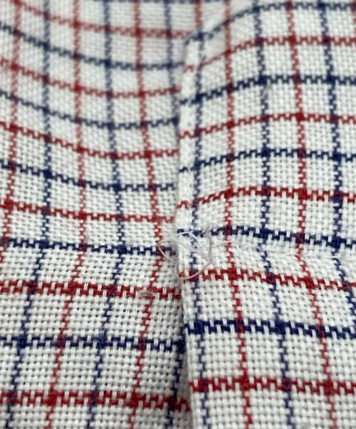 BROOKS BROTHERS（ブルックスブラザーズ）BROOKS BROTHERS (ブルックスブラザーズ) BROOKS GATE ボタンダウンチェックシャツ ホワイト×レッド サイズ:SIZE 16 1/2-35の古着・服飾アイテム