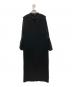 ANDRESD（アンドレスド）の古着「BELL SLEEVE SLIT DRESS」｜ブラック