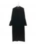 ANDRESD (アンドレスド) BELL SLEEVE SLIT DRESS ブラック サイズ:M：6000円