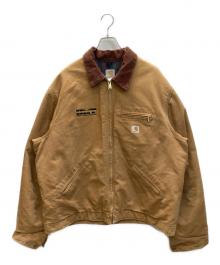 CarHartt（カーハート）の古着「企業刺繍デトロイトジャケット」｜ブラウン
