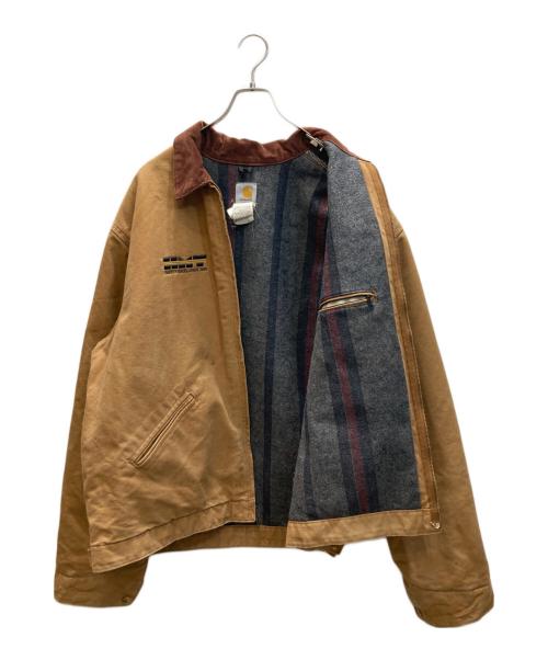 CarHartt（カーハート）CarHartt (カーハート) 企業刺繍デトロイトジャケット ブラウン サイズ:SIZE 52の古着・服飾アイテム