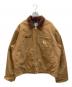 CarHartt（カーハート）の古着「企業刺繍デトロイトジャケット」｜ブラウン