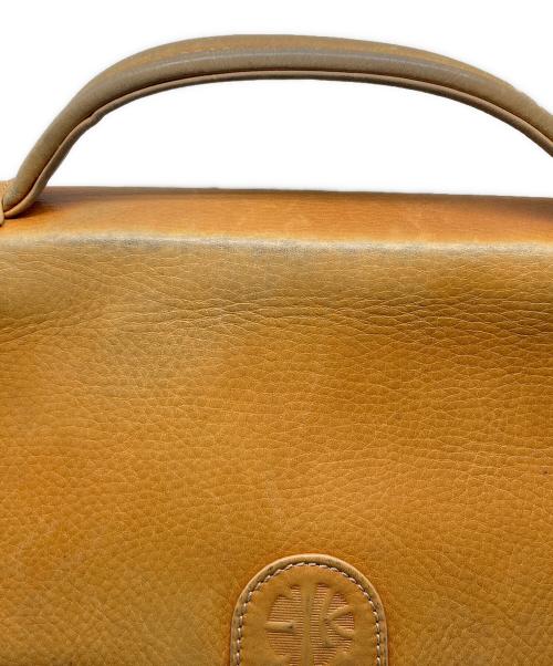 enrique loewe knappe（エンリケロエベナッペ）enrique loewe knappe (エンリケロエベナッペ) レザーショルダーバッグ ブラウンの古着・服飾アイテム