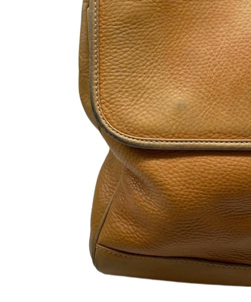 enrique loewe knappe（エンリケロエベナッペ）enrique loewe knappe (エンリケロエベナッペ) レザーショルダーバッグ ブラウンの古着・服飾アイテム
