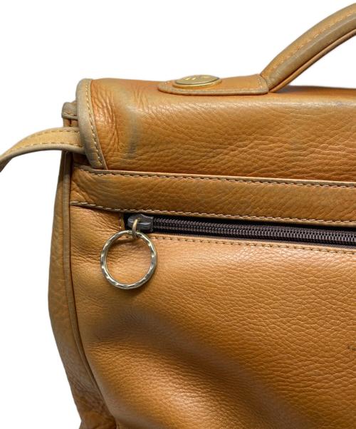 enrique loewe knappe（エンリケロエベナッペ）enrique loewe knappe (エンリケロエベナッペ) レザーショルダーバッグ ブラウンの古着・服飾アイテム
