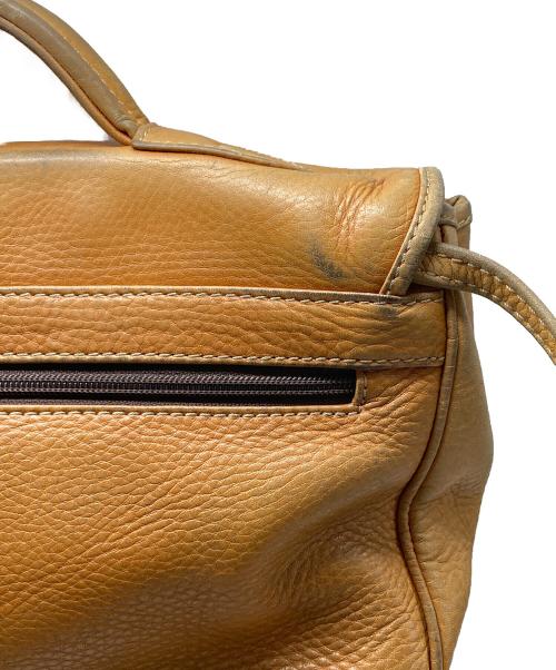 enrique loewe knappe（エンリケロエベナッペ）enrique loewe knappe (エンリケロエベナッペ) レザーショルダーバッグ ブラウンの古着・服飾アイテム