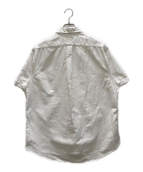 RALPH LAUREN（ラルフローレン）RALPH LAUREN (ラルフローレン) 半袖ボタンダウンシャツ ホワイト サイズ:SIZE Lの古着・服飾アイテム
