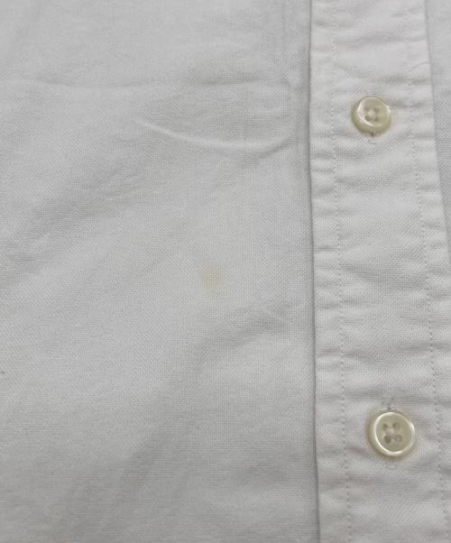 RALPH LAUREN（ラルフローレン）RALPH LAUREN (ラルフローレン) 半袖ボタンダウンシャツ ホワイト サイズ:SIZE Lの古着・服飾アイテム