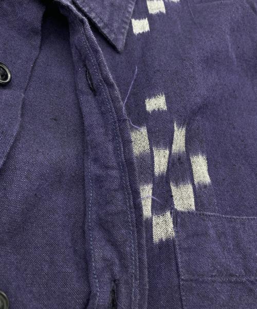 Denim & Supply Ralph Lauren（デニム＆サプライ ラルフローレン）Denim & Supply Ralph Lauren (デニム＆サプライ ラルフローレン) 幾何学柄シャツ ネイビー×グレー サイズ:XXLの古着・服飾アイテム