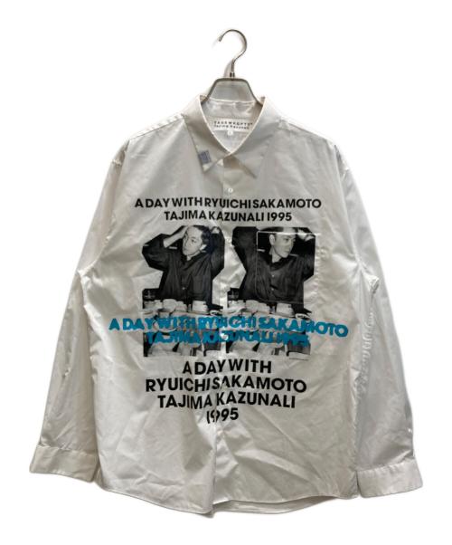 TAGS WKGPTY（タグスワーキングパーティー）TAGS WKGPTY (タグスワーキングパーティー) HOMERANDINER TABLE Shirt ホワイト サイズ:SIZE XLの古着・服飾アイテム