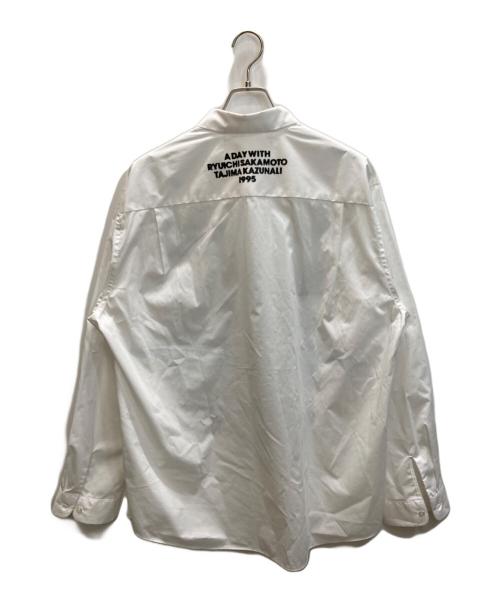 TAGS WKGPTY（タグスワーキングパーティー）TAGS WKGPTY (タグスワーキングパーティー) HOMERANDINER TABLE Shirt ホワイト サイズ:SIZE XLの古着・服飾アイテム