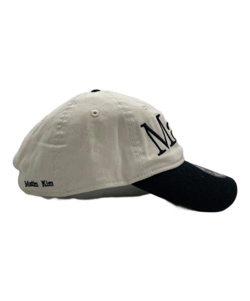 martin kim（マーティンキム）Martin Kim (マーティンキム) New Era (ニューエラ) ロゴキャップ ベージュ×ブラックの古着・服飾アイテム