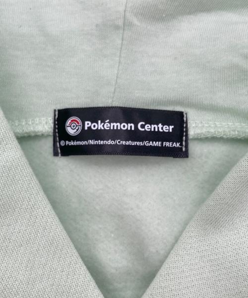Pokemon Center（ポケモンセンター）Pokemon Center (ポケモンセンター) ニャオハ パーカー グリーン サイズ:Freeの古着・服飾アイテム
