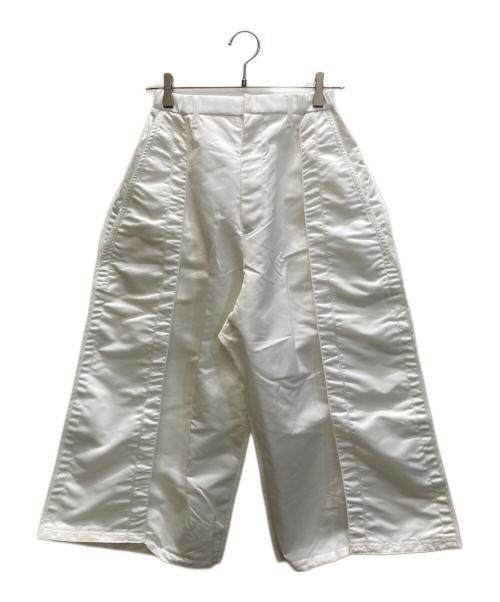 BALMUNG（バルムング）BALMUNG (バルムング) ビッグバックポケット ワイドパンツ ホワイト サイズ:SIZE Mの古着・服飾アイテム