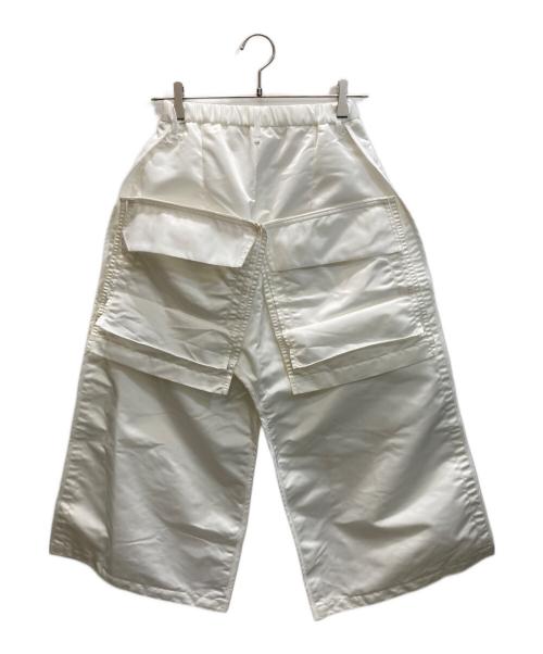 BALMUNG（バルムング）BALMUNG (バルムング) ビッグバックポケット ワイドパンツ ホワイト サイズ:SIZE Mの古着・服飾アイテム