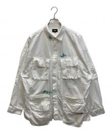 LFYT×LAKH（エルエフワイティー×ラク）の古着「L/S Ten Pocket Oxford ジャケット」｜ホワイト