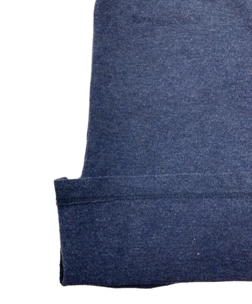 MORGANO（モルガーノ）MORGANO (モルガーノ) BEAMS F (ビームスエフ) Cotton Kanoko Polo Shirt カノコポロシャツ ネイビー サイズ:50の古着・服飾アイテム