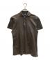 MORGANO（モルガーノ）の古着「Cotton Kanoko Polo Shirt カノコポロシャツ」｜ブラウン