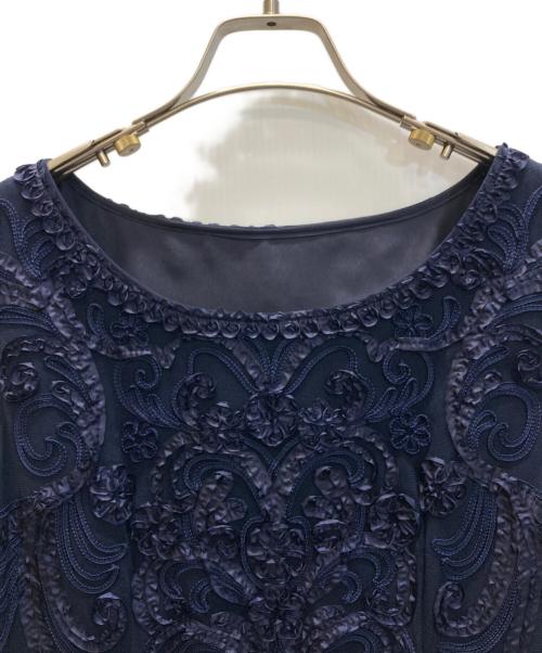 SOIR DOLCE（ソワール ドルチェ）SOIR DOLCE (ソワール ドルチェ) ノースリーブワンピース ネイビー サイズ:SIZE 11ARの古着・服飾アイテム