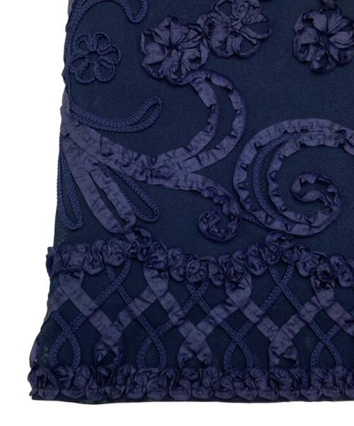SOIR DOLCE（ソワール ドルチェ）SOIR DOLCE (ソワール ドルチェ) ノースリーブワンピース ネイビー サイズ:SIZE 11ARの古着・服飾アイテム