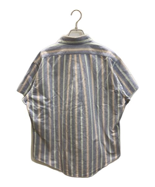 RALPH LAUREN（ラルフローレン）RALPH LAUREN (ラルフローレン) ストライプシャツ ブルー サイズ:LLの古着・服飾アイテム