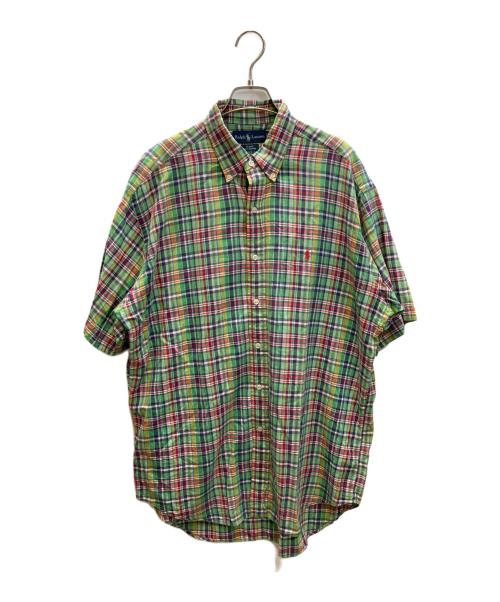 RALPH LAUREN（ラルフローレン）RALPH LAUREN (ラルフローレン) チェックシャツ グリーン サイズ:Lの古着・服飾アイテム