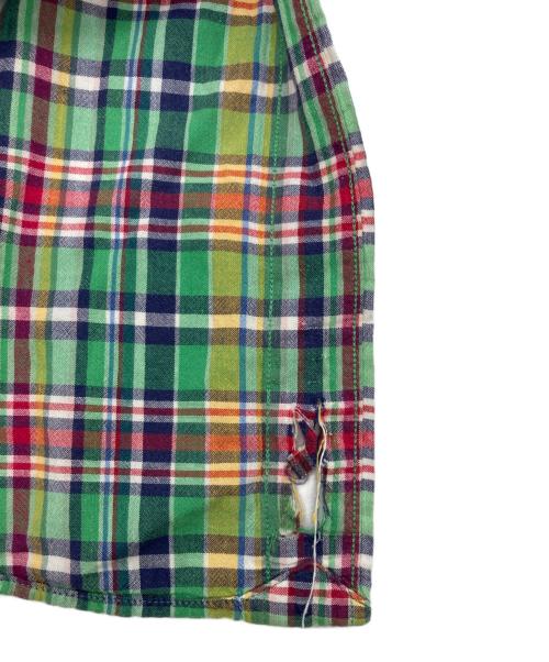 RALPH LAUREN（ラルフローレン）RALPH LAUREN (ラルフローレン) チェックシャツ グリーン サイズ:Lの古着・服飾アイテム