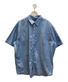 RALPH LAUREN（ラルフローレン）の古着「BLAIRE ストライプシャツ」｜ブルー