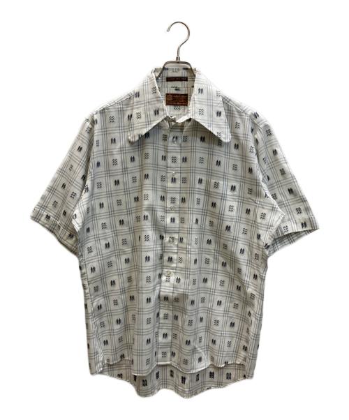 Sears（シアーズ）Sears (シアーズ) 刺繍シャツ ホワイト サイズ:Lの古着・服飾アイテム