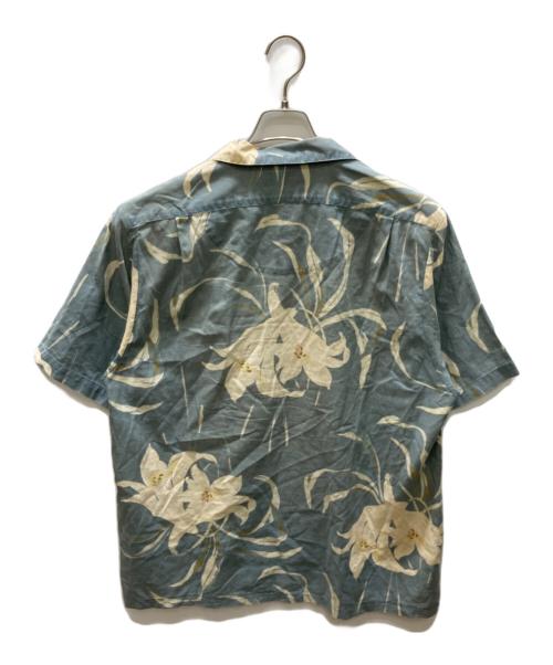 POLO RALPH LAUREN（ポロ・ラルフローレン）POLO RALPH LAUREN (ポロ・ラルフローレン) オープンカラーシャツ ネイビー サイズ:XLの古着・服飾アイテム