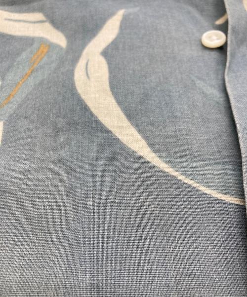POLO RALPH LAUREN（ポロ・ラルフローレン）POLO RALPH LAUREN (ポロ・ラルフローレン) オープンカラーシャツ ネイビー サイズ:XLの古着・服飾アイテム