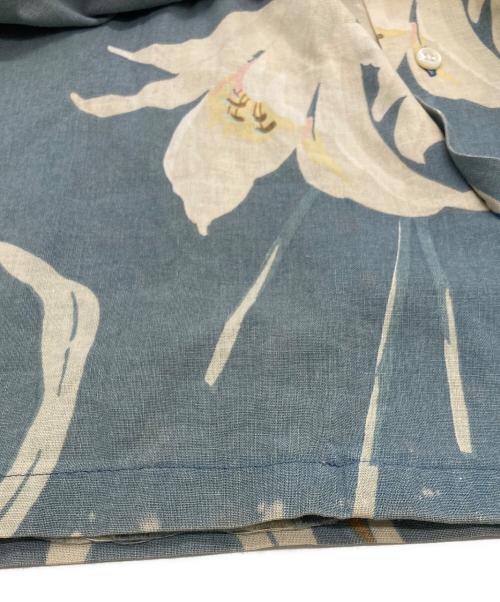 POLO RALPH LAUREN（ポロ・ラルフローレン）POLO RALPH LAUREN (ポロ・ラルフローレン) オープンカラーシャツ ネイビー サイズ:XLの古着・服飾アイテム