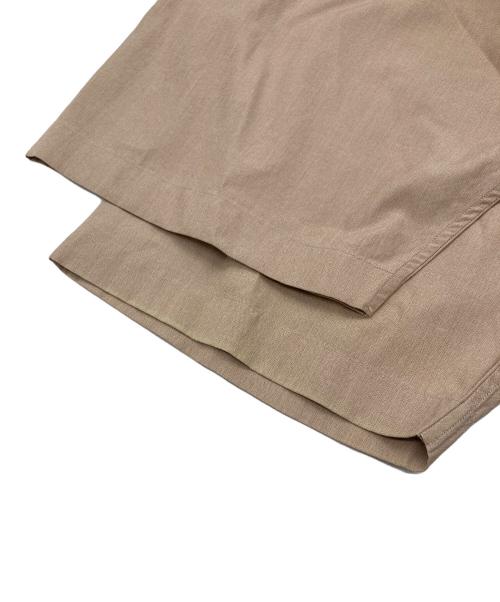 AURALEE（オーラリー）AURALEE (オーラリー) WASHED FINX TWILL BIG HALF SLEEVED SHIRT ベージュ サイズ:5の古着・服飾アイテム
