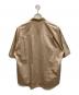 AURALEE (オーラリー) WASHED FINX TWILL BIG HALF SLEEVED SHIRT ベージュ サイズ:5：17000円