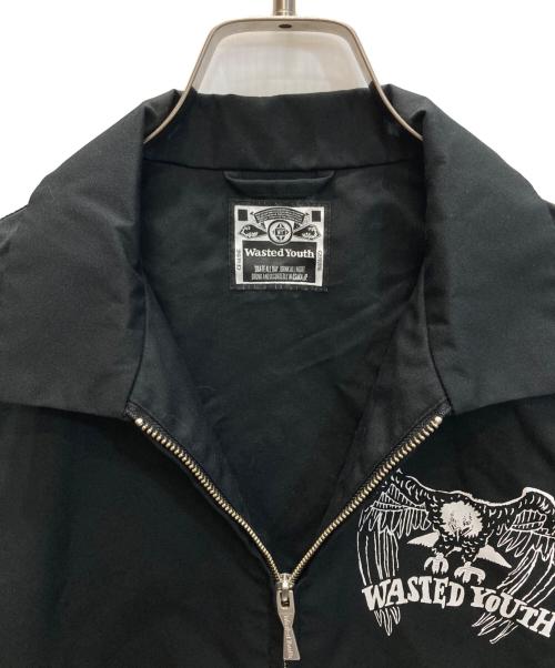 WASTED YOUTH（ウェイステッドユース）WASTED YOUTH (ウェイステッドユース) DRIZZLER JACKET ブラック サイズ:Mの古着・服飾アイテム