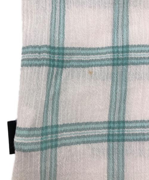 Patagonia（パタゴニア）Patagonia (パタゴニア) A/C Shirt ホワイト×グリーン サイズ:Sの古着・服飾アイテム