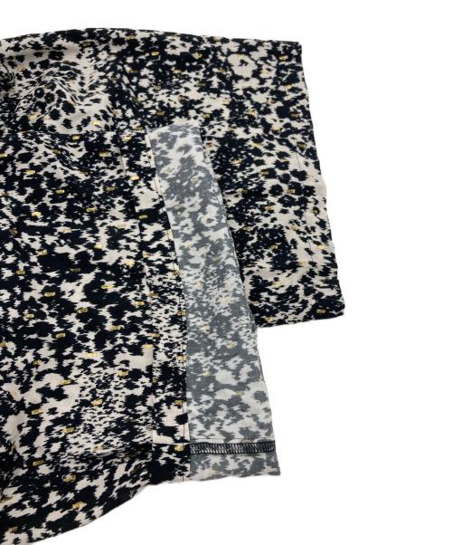 journal standard L'essage（ジャーナルスタンダード レサージュ）journal standard L'essage (ジャーナルスタンダード レサージュ) DEVEAUXGOLDラメモノトーンパンツ ホワイト×ブラック サイズ:表記無しの古着・服飾アイテム