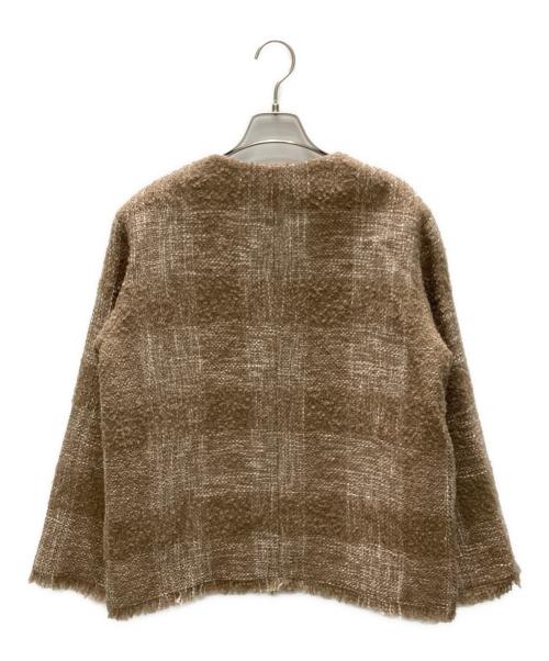 JOURNAL STANDARD（ジャーナルスタンダード）JOURNAL STANDARD (ジャーナルスタンダード) ループヤーンブルゾン ブラウン サイズ:下記参照の古着・服飾アイテム