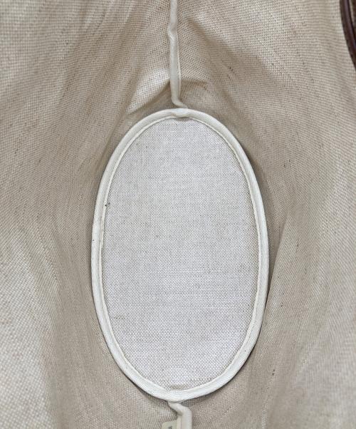 TOUT Y EST（トゥティエ）TOUT Y EST (トゥティエ) SAC COQUILLE SMALL / コキースモールバッグ アイボリー×ブラウンの古着・服飾アイテム