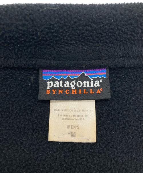 Patagonia（パタゴニア）Patagonia (パタゴニア) マースピアル シンチラ ハーフジップ フリースプルオーバー ブラック サイズ:SIZE Mの古着・服飾アイテム