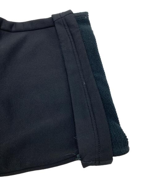 SYUMAN.（シュウマン）SYUMAN. (シュウマン) レイヤードスウェットパンツ ブラック サイズ:1の古着・服飾アイテム