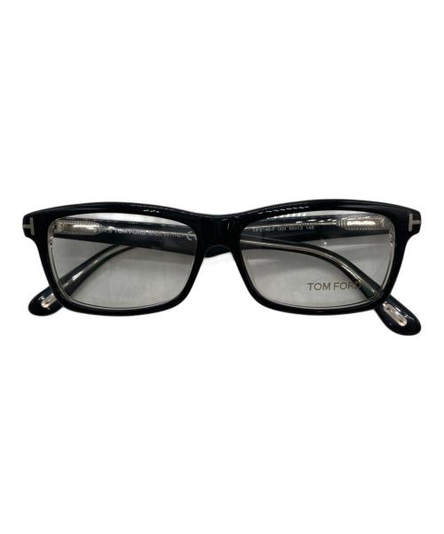 TOM FORD（トムフォード）TOM FORD (トムフォード) 眼鏡 ブラック サイズ:55□13-145の古着・服飾アイテム
