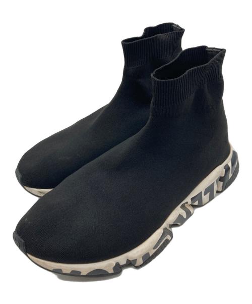 BALENCIAGA（バレンシアガ）BALENCIAGA (バレンシアガ) SPEED GRAFFITI スニーカー ブラック サイズ:27.5㎝の古着・服飾アイテム